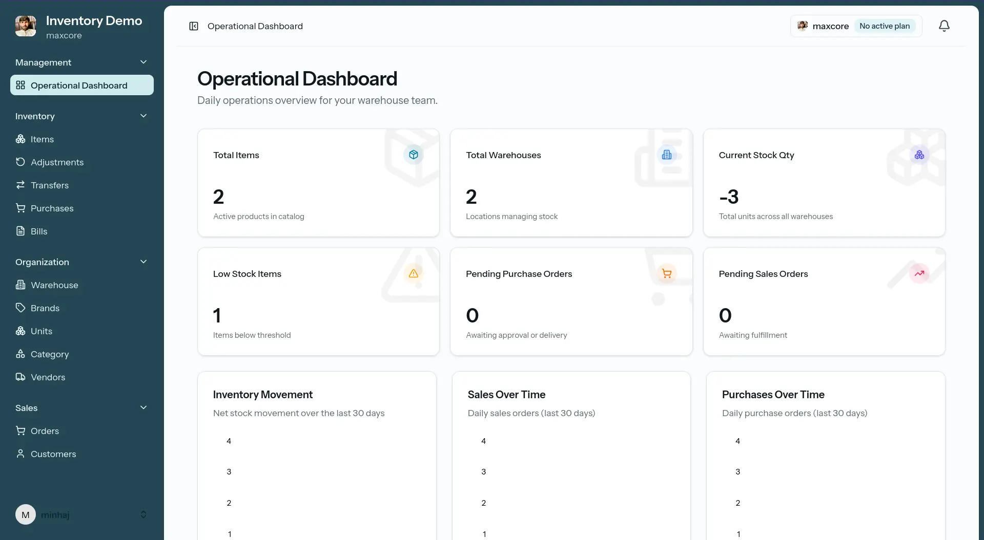 StockFlow - Inventory Management System
