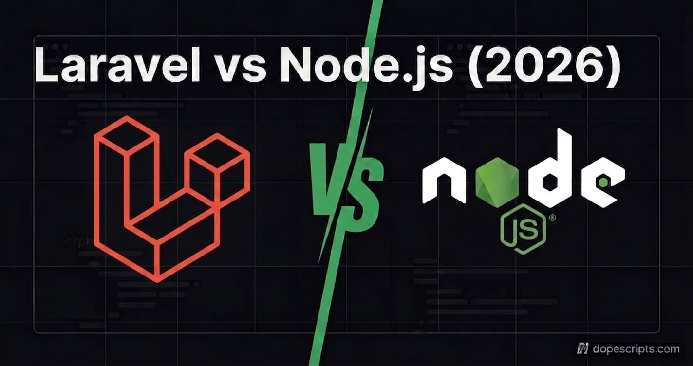 Laravel vs Node.js: Which Backend Should You Choose in 2026?